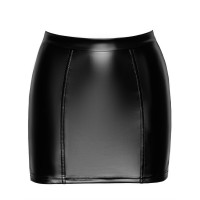 Спідниця Noir Handmade F341 Powerwetlook and lace skirt - 3XL