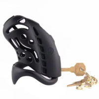 Клітка для члена з електростимуляцією LOCKINK SEVANDA Nautilus Estim Chastity Cage