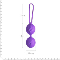 Вагінальні кульки Adrien Lastic Geisha Lastic Balls Mini Violet (S)