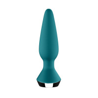 Анальна смарт-вібропробка Satisfyer Plug-ilicious 1 Petrol