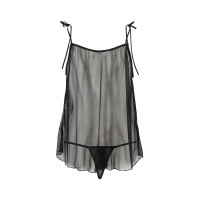 Бебідол MELANIA CHEMISE black XXL/XXXL - Passion