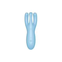Кліторальний смарт вібратор Satisfyer Threesome 4 Blue