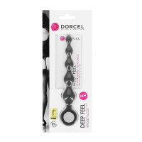 Анальний ланцюжок Dorcel Deep Feel, силікон, макс. діаметр 2,5 см