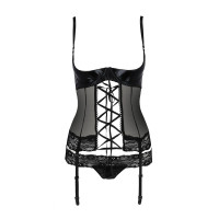 Корсет NORTH CORSET black L/XL - Passion Exclusive