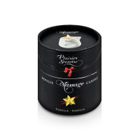 Масажна свічка Plaisirs Secrets Vanilla (80 мл) подарункове паковання