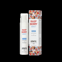 Стимулюючий гель EXSENS Kissable Raspberry Mint 15мл можна для поцілунків, охолоджуючий
