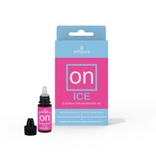 Збудливі краплі для клітора Sensuva - ON Arousal Oil for Her Ice (5 мл) охолодження