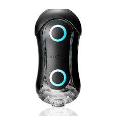 Мастурбатор Tenga FLIP ORB STRONG — Blue Rush, з можливістю зміни тиску та стимулювальними кульками