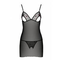 Пеньюар LOVELIA CHEMISE black S/M - Passion