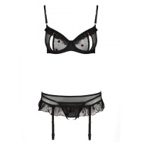 Сексуальний комплект LOVELIA SET black L/XL - Passion