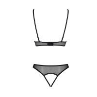 Комплект Christa Set with Open Bra black XXL/XXXL — Passion
