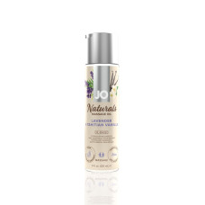Массажное масло System JO - Naturals Massage Oil - Lavender & Vanilla с натуральными эфирными маслами (1