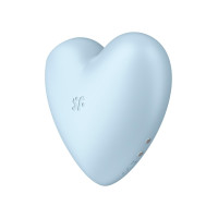 Вакуумний вібратор Satisfyer Cutie Heart Blue