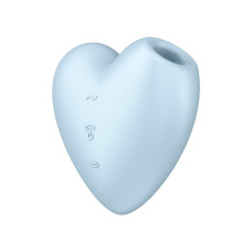 Вакуумний вібратор Satisfyer Cutie Heart Blue