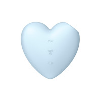 Вакуумний вібратор Satisfyer Cutie Heart Blue