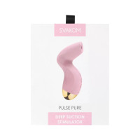Вакуумний кліторальний стимулятор Svakom Pulse Pure Pale Pink