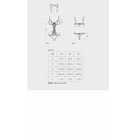 Obsessive Gepardina 3 pcs costume S/M