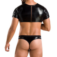 Чоловіче боді 057 SET PETER black XXL/XXXL