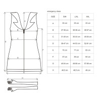 Obsessive Emergency dress S/M + stethoscope