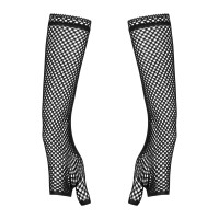 Obsessive Darkie mittens black