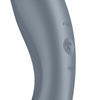 Вакуумний кліторальний стимулятор Satisfyer Curvy Trinity 1 Bluegrey