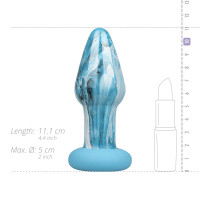 Скляна анальна пробка Gildo - Ocean Curl Glass Butt plug