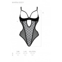 Боді MARINA BODY black XXL/XXXL - Passion