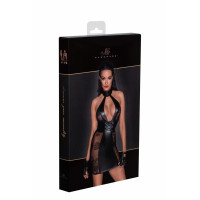 Сукня Noir Handmade F238 Short tulle dress with powerwetlook inserts - XL
