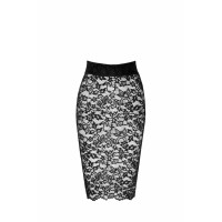 Спідниця Noir Handmade F302 Ambivalence lace up midi skirt - XXL