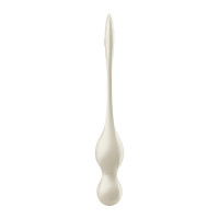 Вагінальні смарт-кульки з вібрацією Satisfyer Love Birds 1 Connect App White, 78 г