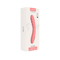 Смарт-вібратор з пульсацією Svakom Ava Neo Peach Pink, 15 режимів роботи, водонепроникний