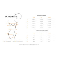 Ліф Obsessive Nutris bra XL/2XL