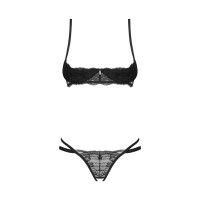 Комплект Obsessive Nutris 2-pcs crotchless set XS/S