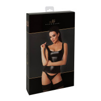 Топ Noir Handmade F346 Powerwetlook top - XL