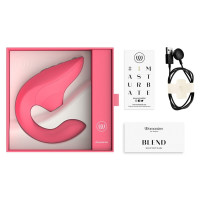 Вакуумний кліторальний стимулятор Womanizer Blend Vibrant Rose