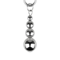 Затискачі для сосків Bedroom Fantasies: Nipple Clamps with Beaded Chain - Silver