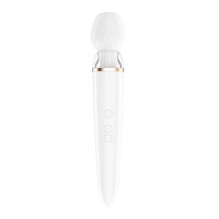 Смарт вібромасажер зі змінною головкою Satisfyer Double Wand-er