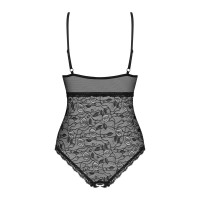 Кружевное боди с доступом 818-TED-1 teddy M/L, черное