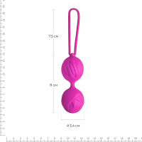 Вагінальні кульки Adrien Lastic Geisha Lastic Balls Mini Magenta (S)