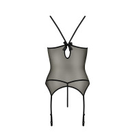 Корсет MELANIA CORSET black XXL/XXXL - Passion