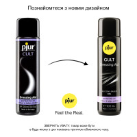Змазка для латексу та гуми pjur Cult 100 мл, для полегшення надягання фетиш-вбрання на тіло