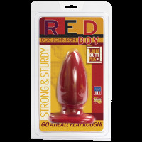 Анальна пробка-плаг Doc Johnson Red Boy - Large 5 Inch, макс. діаметр 5,5 см