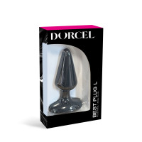 Анальна пробка Dorcel Best Plug L м'який soft-touch силікон, 5,1 см