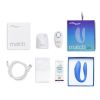 Вибратор для пар We-Vibe Match с пультом