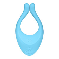 Вібратор для пар Satisfyer Endless Love Blue, 3 незалежні мотори, багатофункціональний