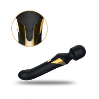 Вібромасажер 2в1 Dorcel Dual Orgasms Gold