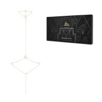 Цепочка на шею и пояс Bijoux Indiscrets Magnifique I Body Chain – Gold, украшение на тело