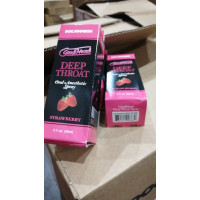 Розпродаж! Спрей для мінету Doc Johnson GoodHead DeepThroat Spray - Strawberry 59мл (термін 09.25)