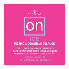 Пробник возбуждающего масла Sensuva - ON Arousal Oil for Her Ice (0,3 мл)