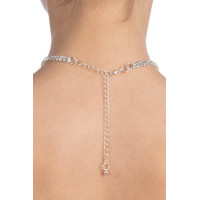 Кольє зі стразами Bijoux Pour Toi - Audrey Silver